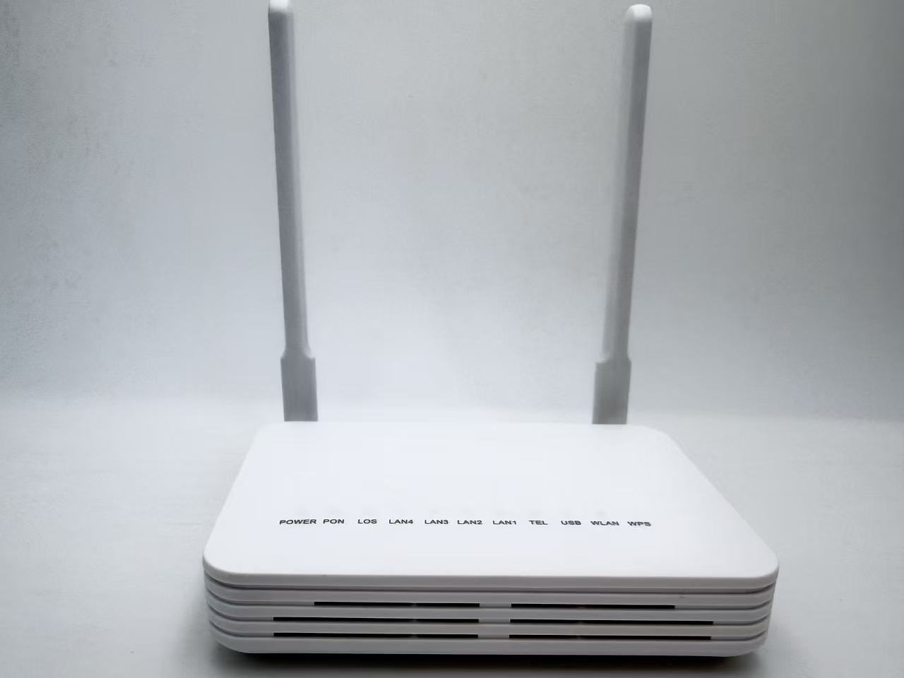 HS8545M5 XPON 智能网关终端 — 4GE + 1USB + 1POTS + 双频 WiFi — 5dBi 增强天线版