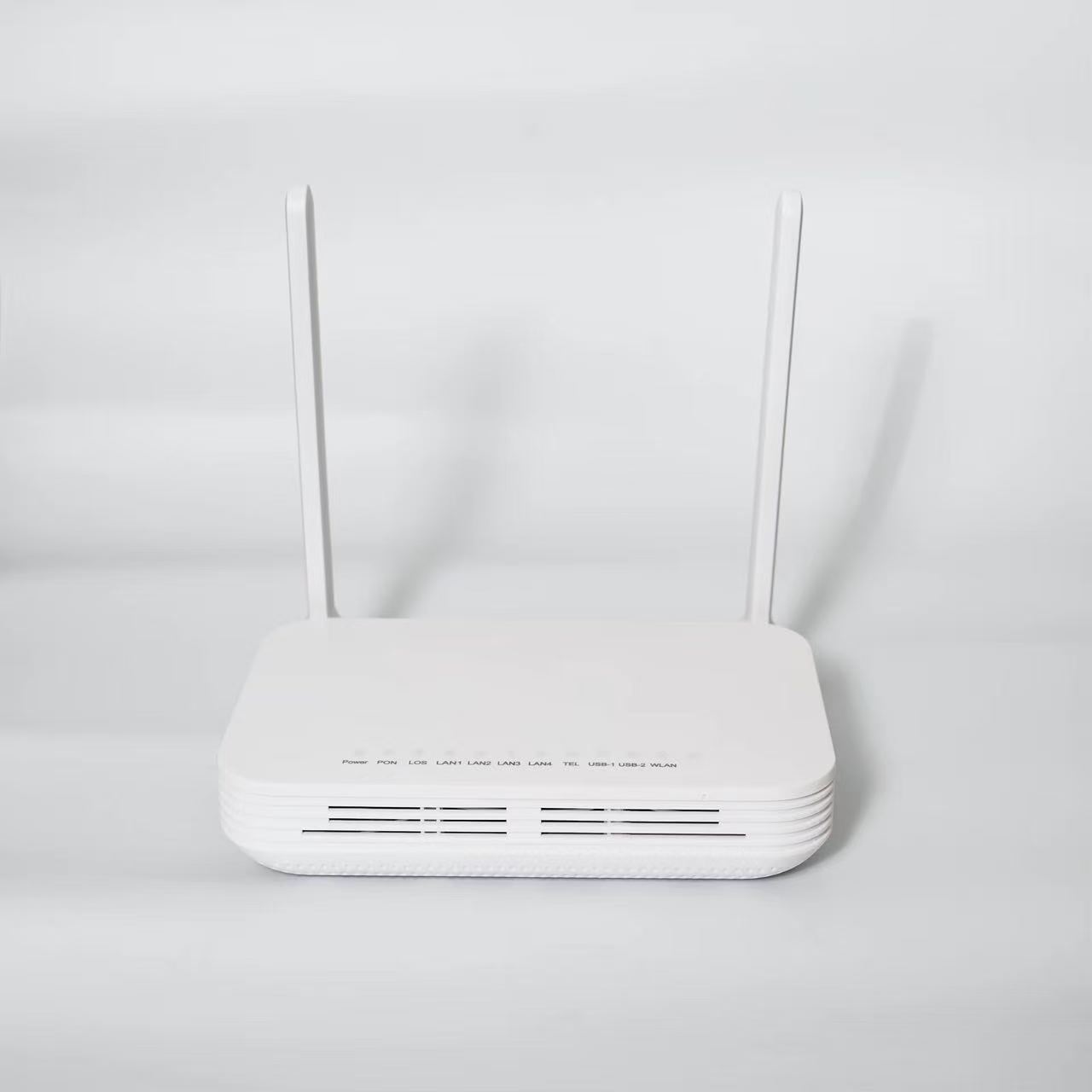 HN8145X6 XG-PON 智能网关终端 — 4GE + 2USB + 1POTS + 双频 WiFi — 老款 12 灯版